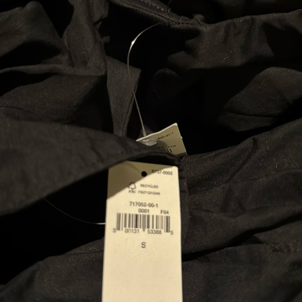 NWT! Gap Poplin Midi Black Shirtdress Contemporary - Multiple 🎻 - Picture 5 of 9